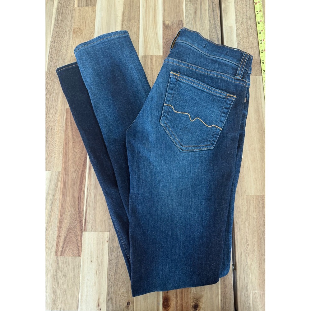 Red Engine Cayenne Low Rise Skinny Jeans Dark Wash‎ Indigo Blue Size 27